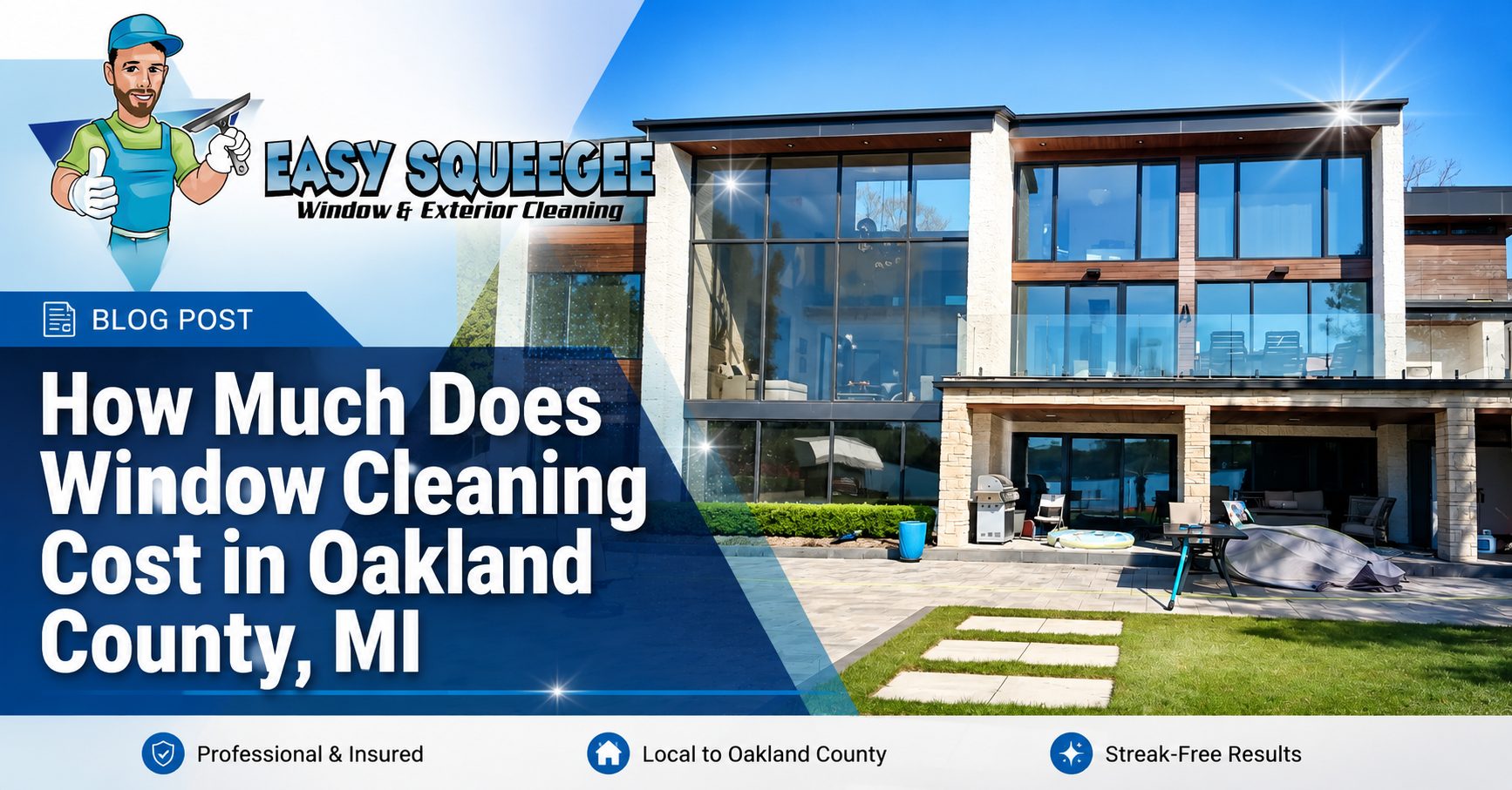 Window Cleaning Cost in Oakland County Graphics